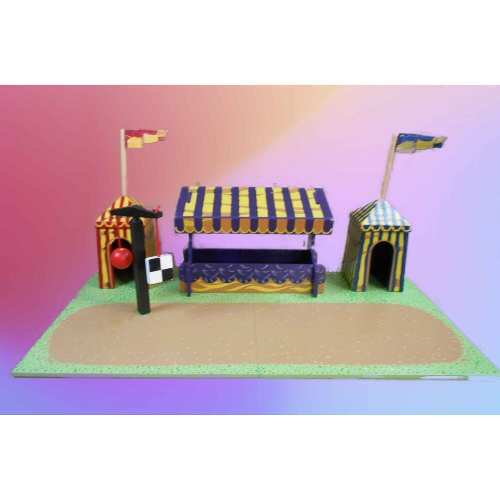 Le Toy Van Jousting Tournament Area Wooden Playset Display READ Description